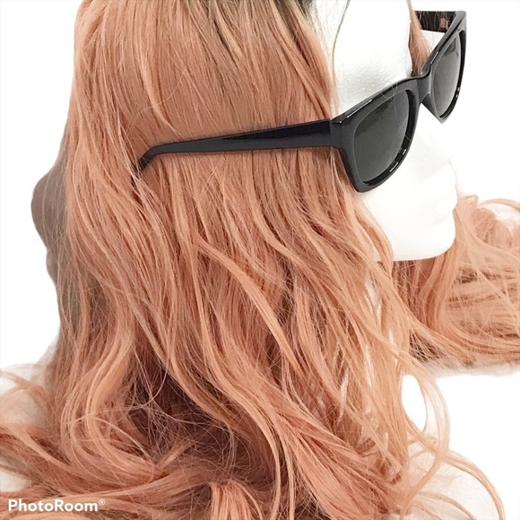 AJ Morgan Rounded Square sunglasses black nwot - Picture 6 of 6